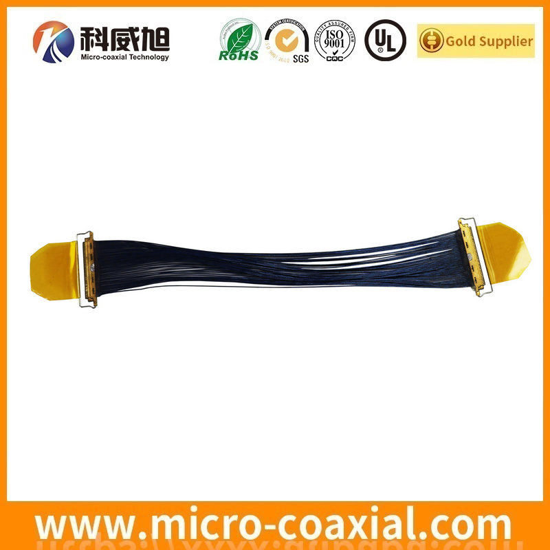 Custom DF36A-30S-0.4V(55) micro-miniature coaxial LVDS cable I-PEX 20437-040T-01 LVDS eDP cable Factory