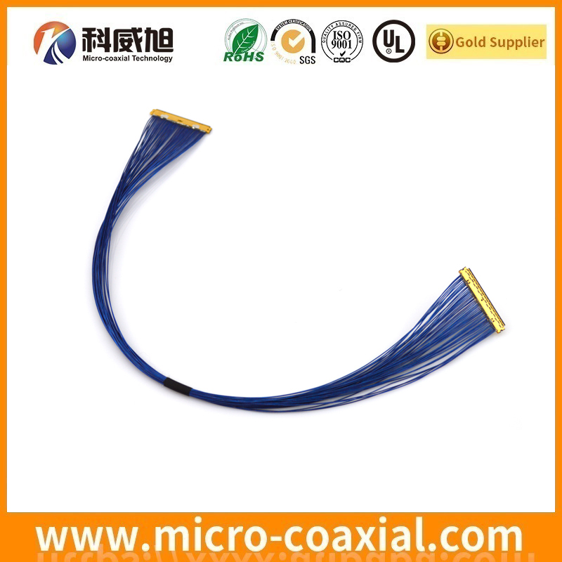 Custom DF56-26P-SHL fine micro coaxial LVDS cable I-PEX 20505-044E-01G LVDS eDP cable vendor