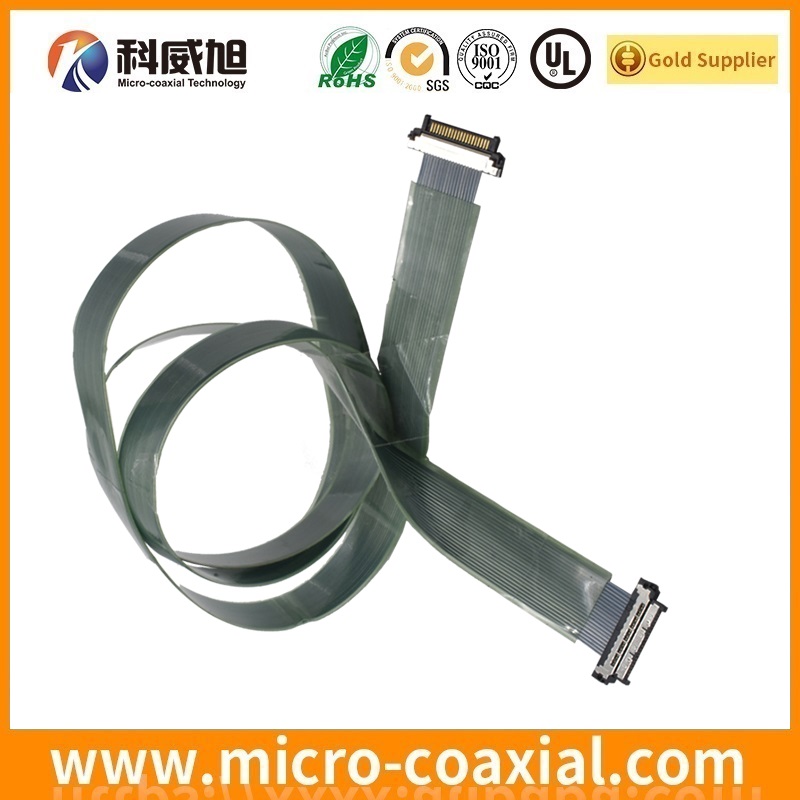 Custom SSL01-30L3-3000 micro flex coaxial LVDS cable I-PEX 20326-030T-02 LVDS eDP cable manufacturing plant
