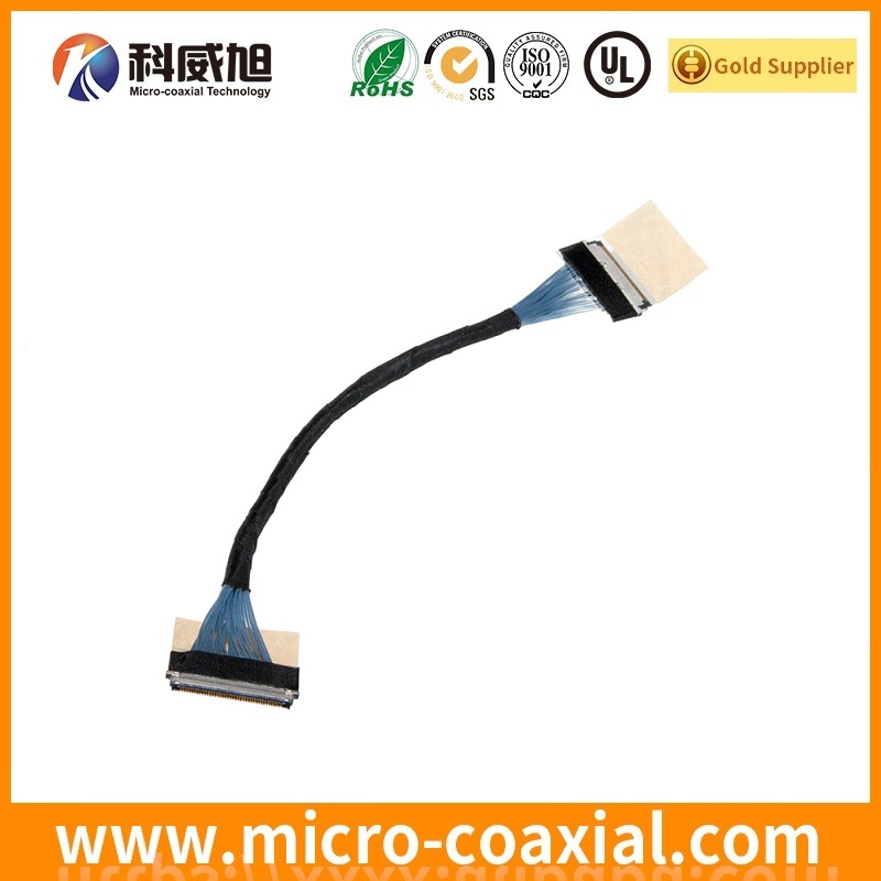 Manufactured DF36A-45S-0.4V(55) micro-miniature coaxial LVDS cable I-PEX 20680-060T-01 LVDS eDP cable vendor