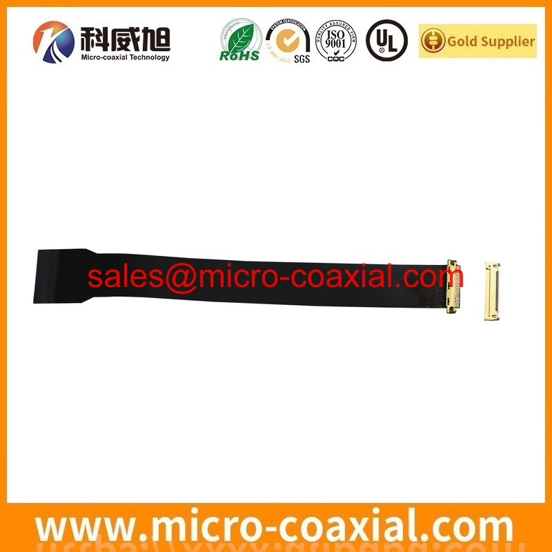 ODM I-PEX 20346-040T-31 micro-coxial cable Built JAM FI-W13S micro coaxial connector cable Assemblies for Test Equipment