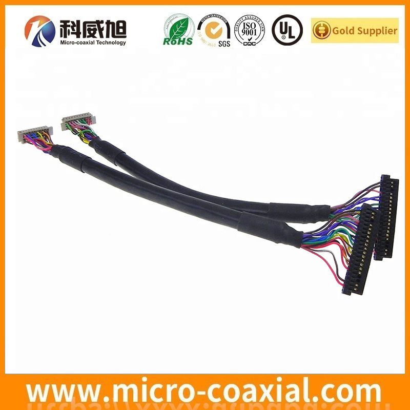 Professional I-PEX 20455-030E fine pitch harness LVDS cable I-PEX 20320-040T-11 LVDS eDP cable Factory