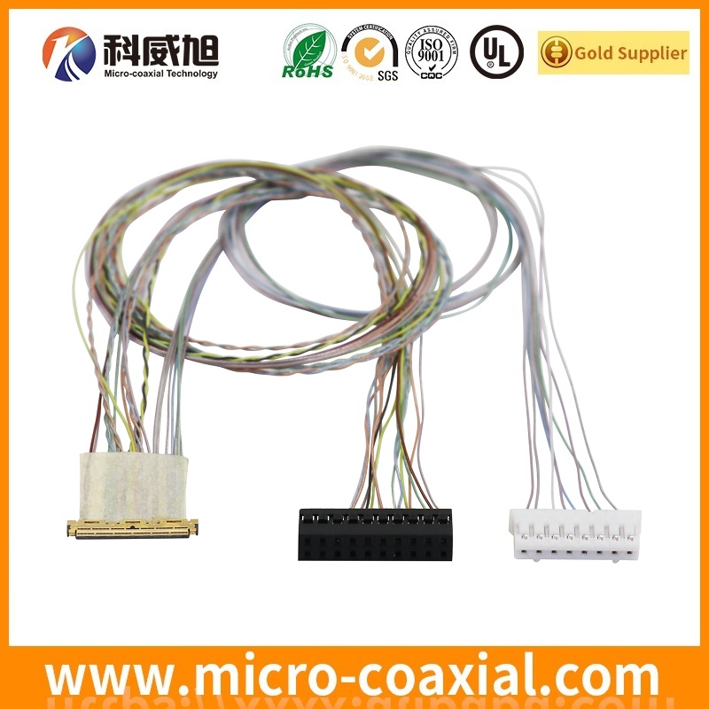 custom HD1P040-PB1 Fine Micro Coax LVDS cable I-PEX CABLINE-F LVDS eDP cable manufacturing plant