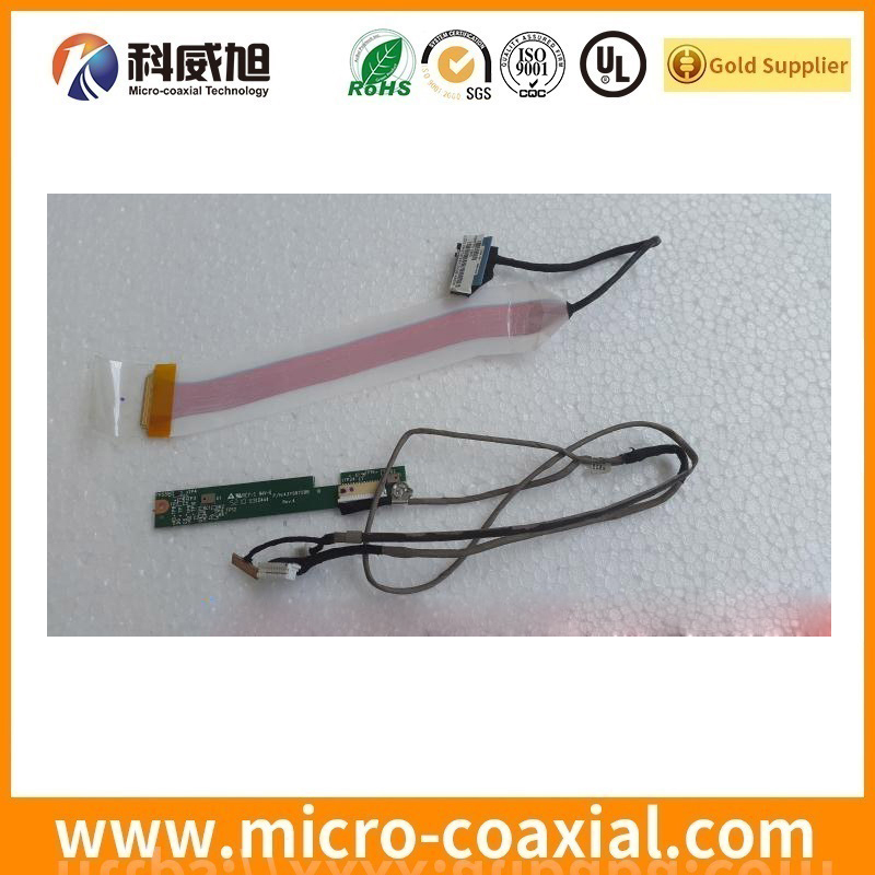 custom I-PEX 2679-040-10 MCX LVDS cable I-PEX 20346-015T-11 LVDS eDP cable factory