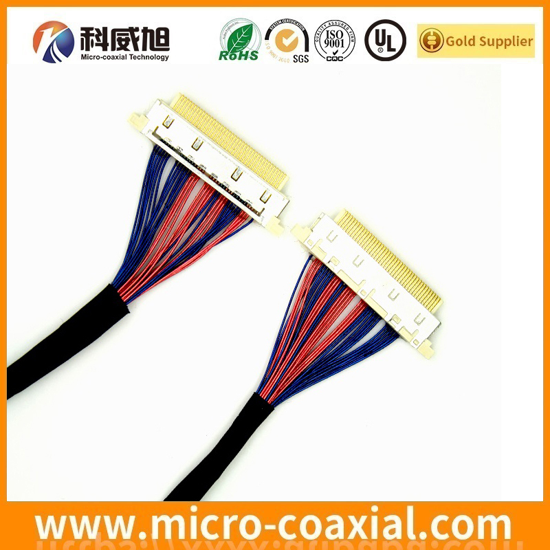 customized FI-W26P-HFE-E1500 board-to-fine coaxial LVDS cable I-PEX 20830-R26T-30 LVDS eDP cable provider