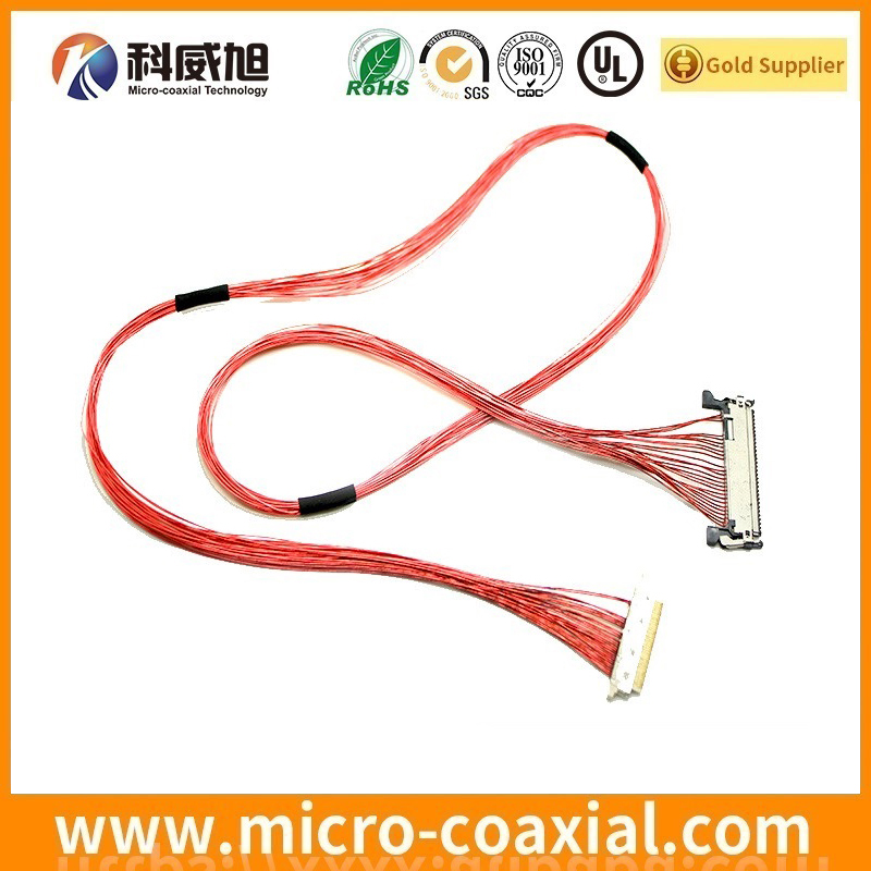 customized FI-W31P-HFE board-to-fine coaxial LVDS cable I-PEX 20423-H21E LVDS eDP cable Supplier