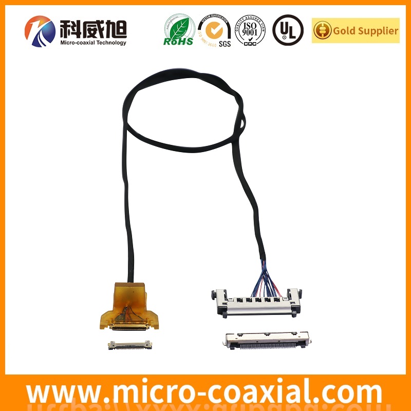 customized I-PEX 20346-030T-32R fine micro coax LVDS cable I-PEX 20227-030U-21F LVDS eDP cable Manufacturing plant