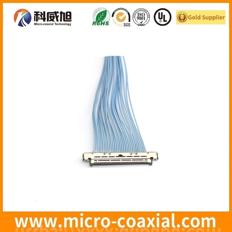 customized I-PEX 20373-R20T-06 fine-wire coaxial LVDS cable I-PEX 20346-030T-31 LVDS eDP cable Vendor