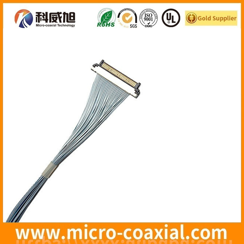 Built FI-S4P-HFE-E1500 micro coax LVDS cable I-PEX 20504 LVDS eDP cable provider