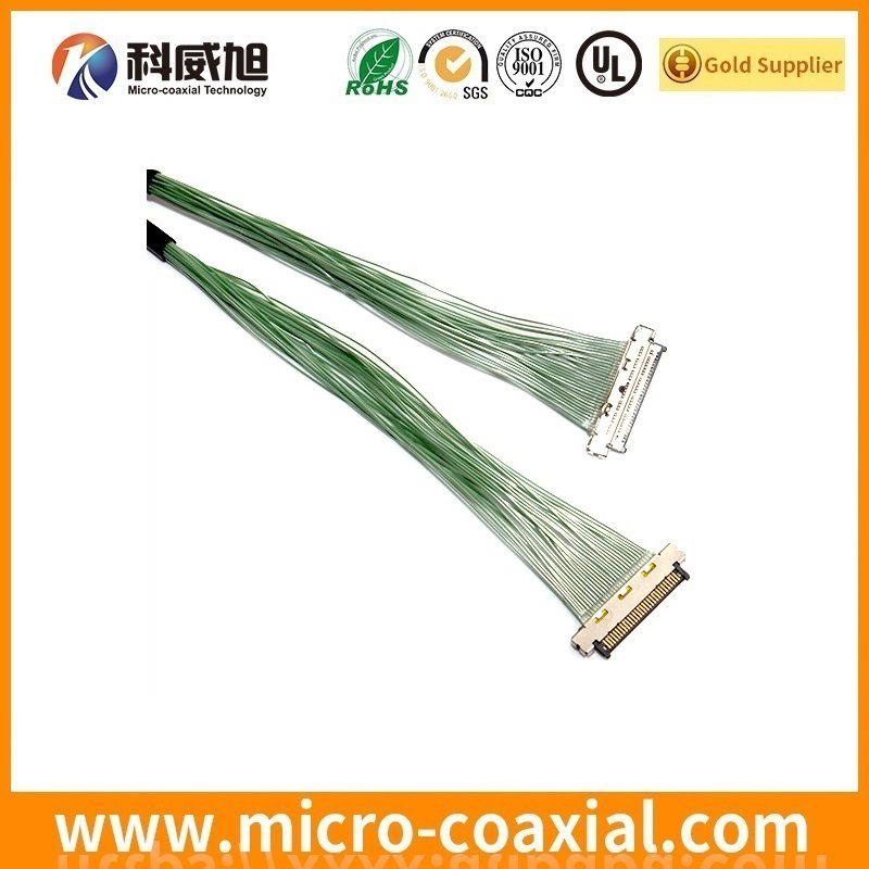 custom FI-J40C2-SH-D-10000 Micro Coax LVDS cable I-PEX 20455-030E-99 LVDS eDP cable provider