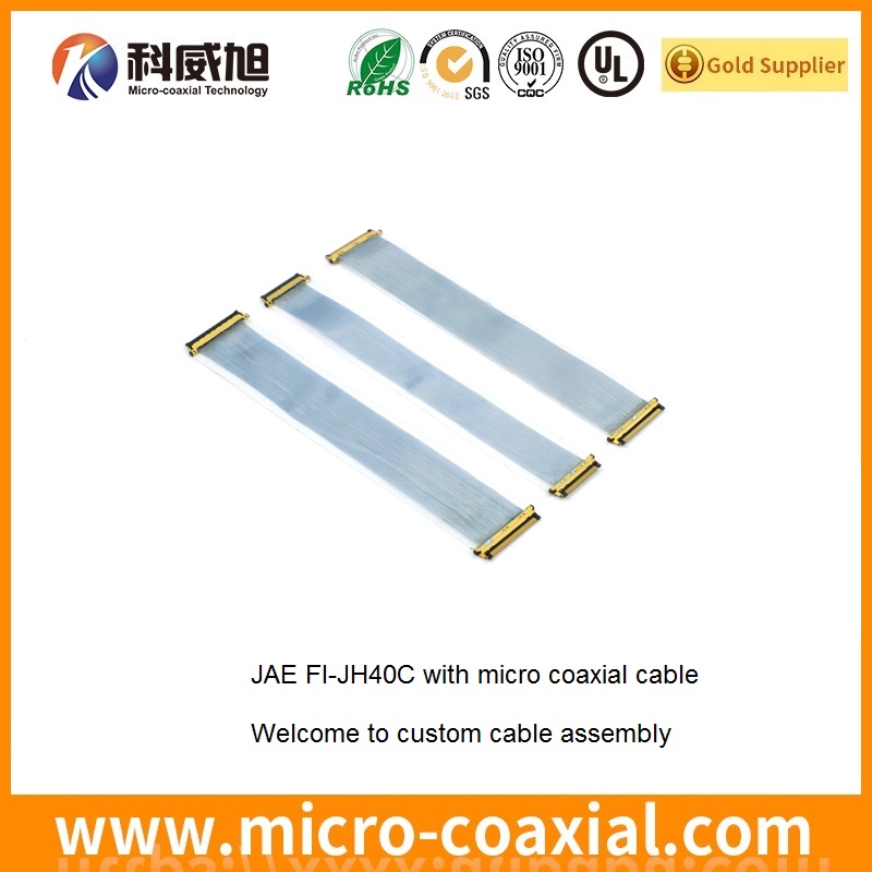 customized USL20-40S micro coax LVDS cable I-PEX 20373-010T-03 LVDS eDP cable factory