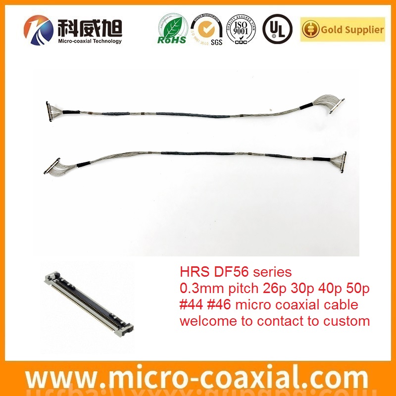 MIPI CSI 2 DF36-25P cable AWG 48 DF56-50P-SHL MCX cable DF36A-40P-SHL cable assembly DF56CJ-26S cable factory Hirose DF36J-25S cable