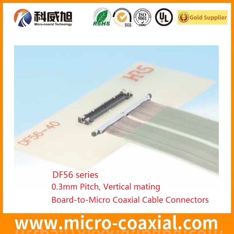 sensor DF56J-40S cable 42 AWG 50 Impedance DF38A-30S-0.3V(51) MCX cable DF56C-26S cable assemblies DF38B-30P cable manufacturer Hirose DF56-50S cable